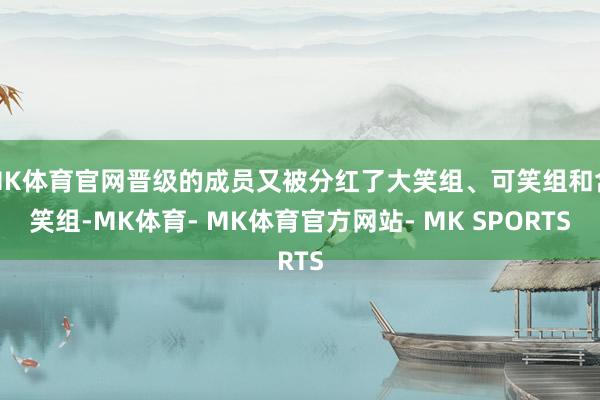 MK体育官网晋级的成员又被分红了大笑组、可笑组和含笑组-MK体育- MK体育官方网站- MK SPORTS