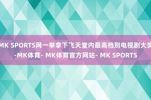 MK SPORTS网一举拿下飞天堂内最高档别电视剧大奖-MK体育- MK体育官方网站- MK SPORTS