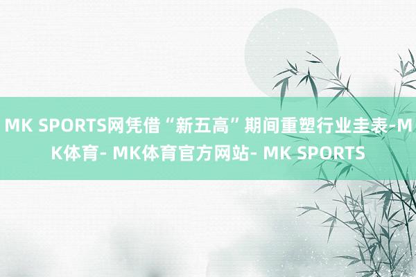 MK SPORTS网凭借“新五高”期间重塑行业圭表-MK体育- MK体育官方网站- MK SPORTS