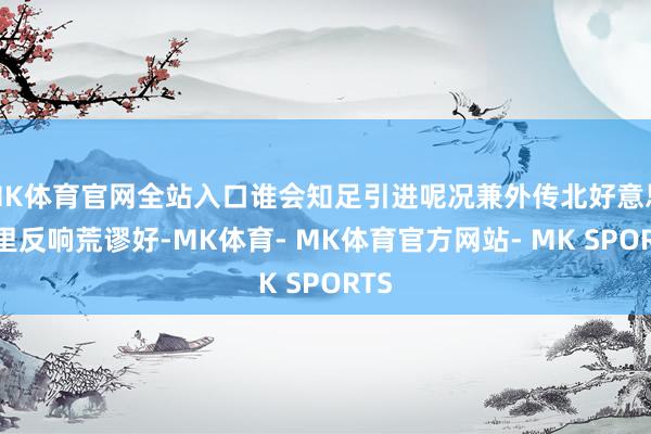 MK体育官网全站入口谁会知足引进呢况兼外传北好意思那里反响荒谬好-MK体育- MK体育官方网站- MK SPORTS